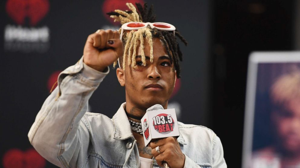 Rapper Xxxtentacion visits a Fort Lauderdale, Fla. radio station on May 26, 2017.