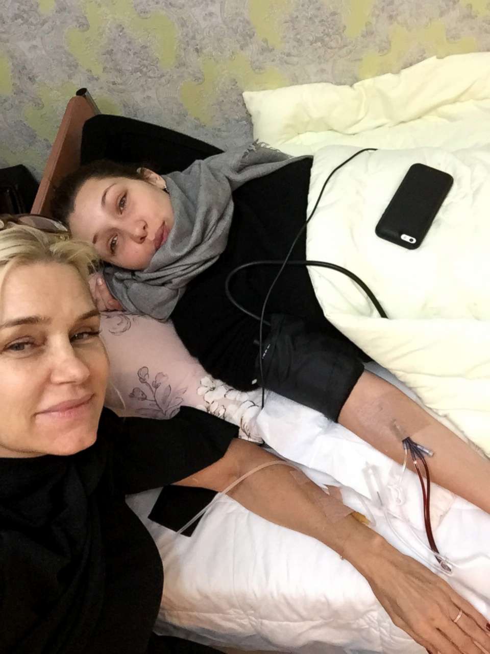 PHOTO: "Real Housewives of Beverly Hills" star Yolanda Hadid says she and her daughter, Bella Hadid, both suffer from Lyme disease.