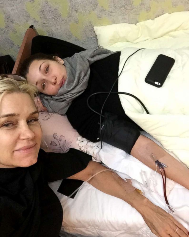 PHOTO: "Real Housewives of Beverly Hills" star Yolanda Hadid says she and her daughter, Bella Hadid, both suffer from Lyme disease.