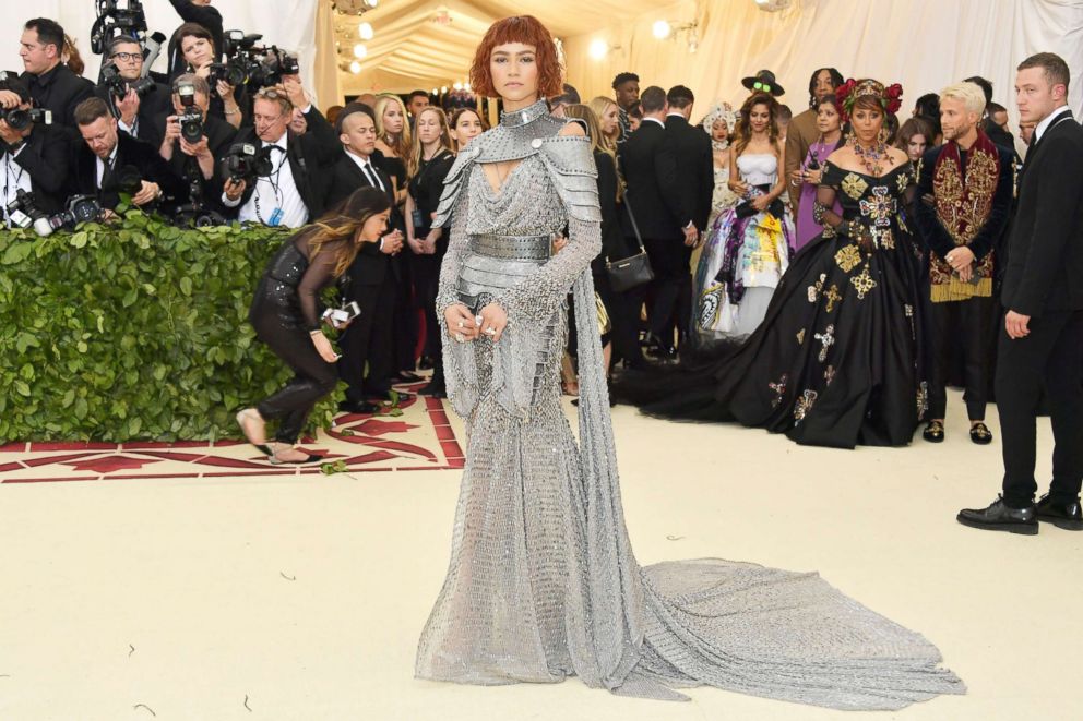 PHOTO: Zendaya attends the Heavenly Bodies: Fashion & The Catholic Imagination Costume Institute Gala at The Metropolitan Museum of Art, May 7, 2018, in New York.