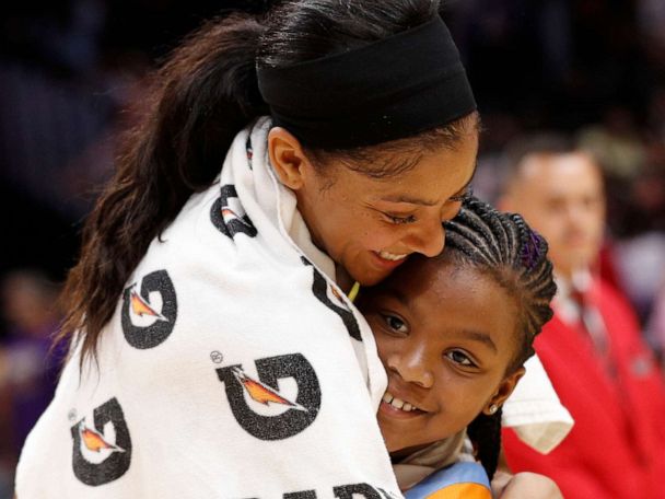 WNBA star Candace Parker on the strong women who influenced her and the NBA  Awards - ABC News