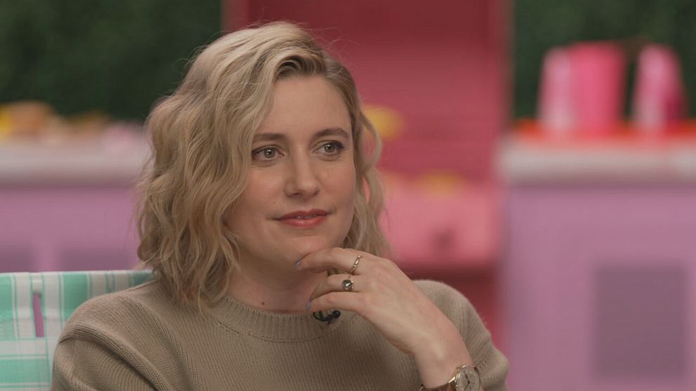 PHOTO: "Barbie" director Greta Gerwig appears in this still from a taped interview for ABC News.