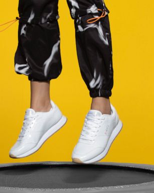 payless white platform sneakers