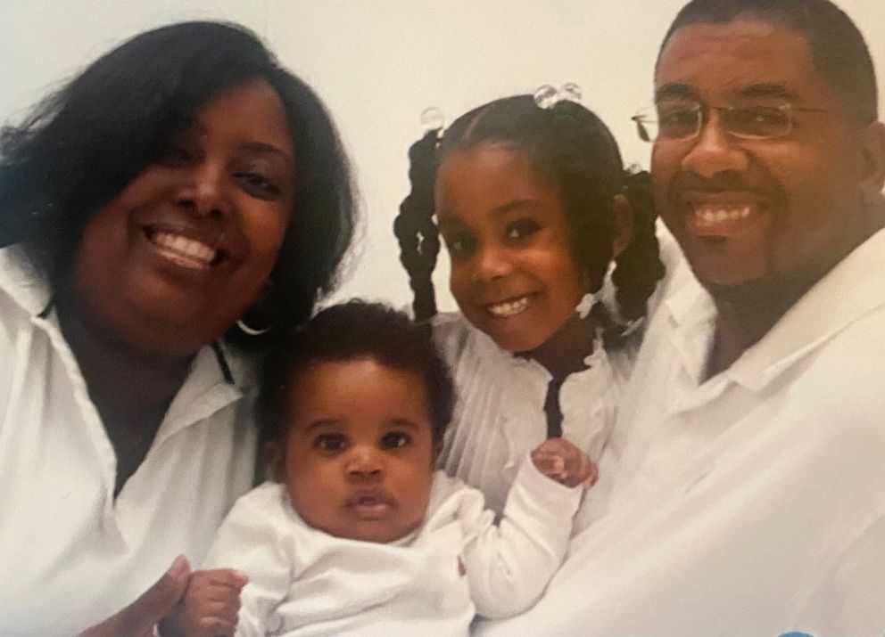 PHOTO: The Hughes family is pictured in a photo taken before the death of Rasheda Hughes, who passed away in 2016.