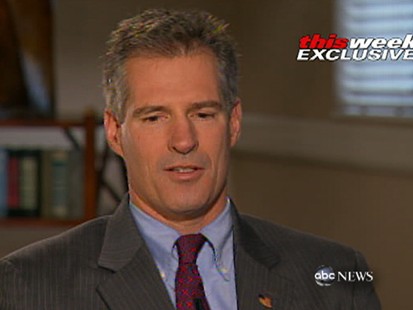 VIDEO: U.S. senator Scott Brown tells Barbara Walters about his difficult childhood.