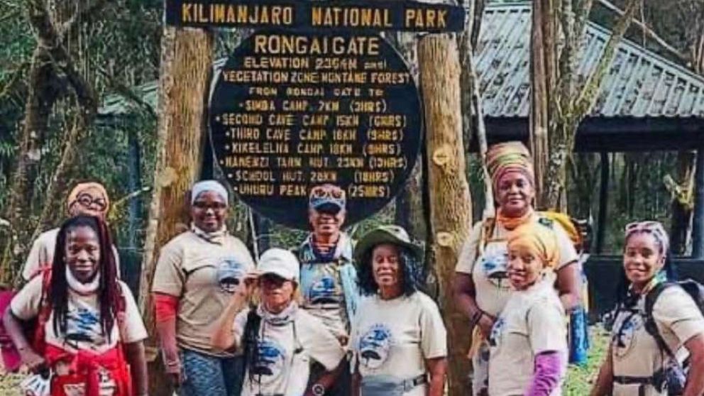 PHOTO: Diana Kinard and Dawn Frazier founded the Shades of Favor collective to inspire growth through travel among Black women.