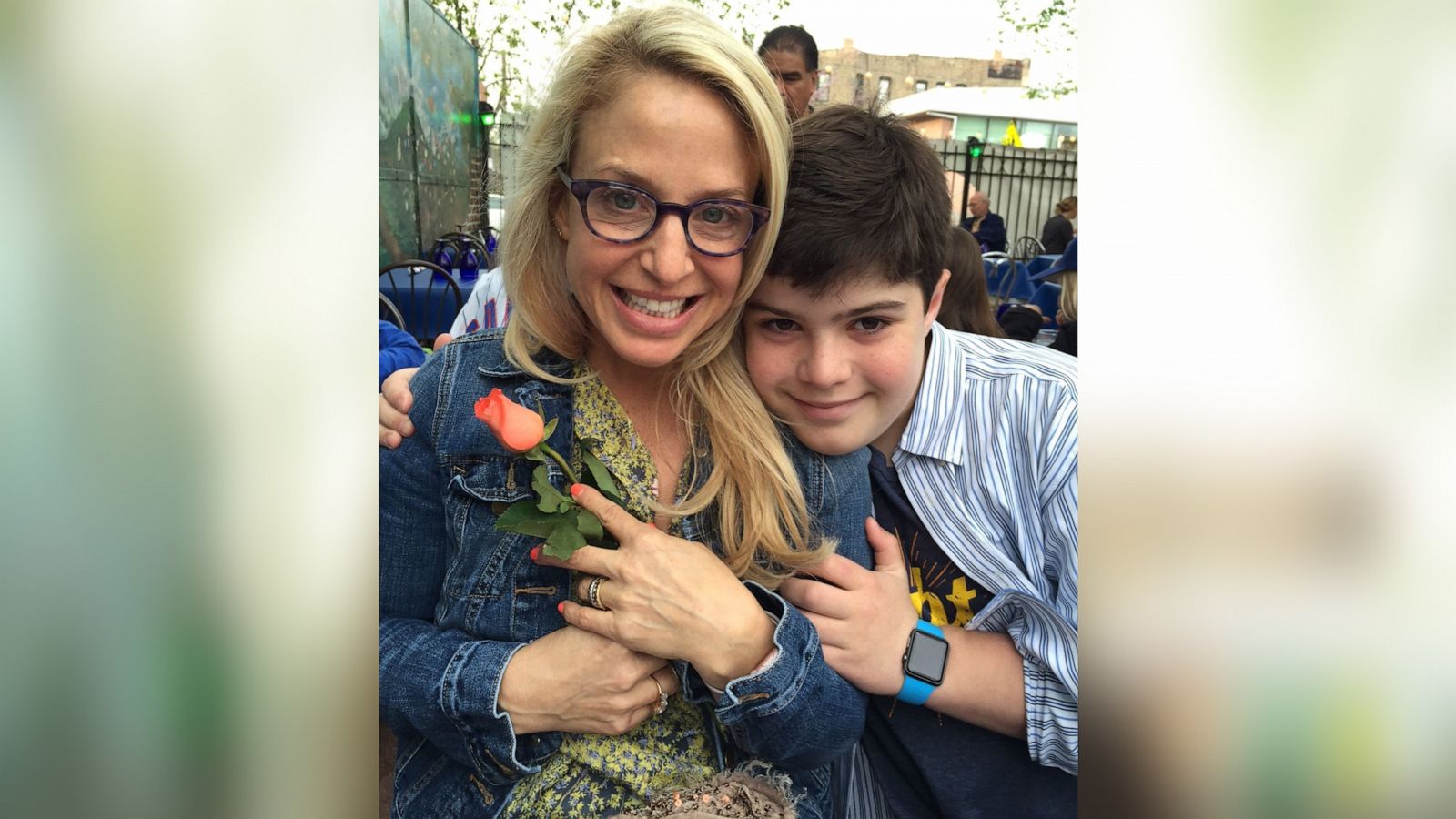 PHOTO: Laura Berman is pictured with her son Sammy, who died in 2021 at the age of 16.