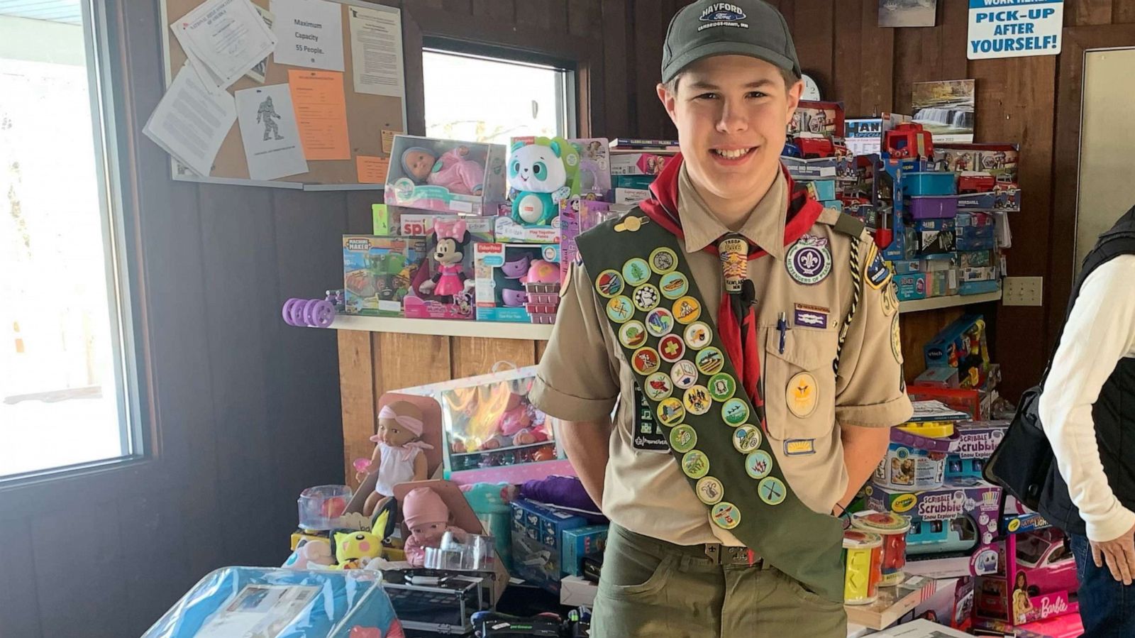 PHOTO: For the second year in a row, Jonathan Werner bought Christmas presents for children in foster care and shelters in multiple Minnesota counties.