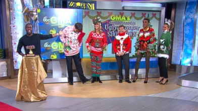 Ugly Christmas Sweater Fashion on Display Video - ABC News