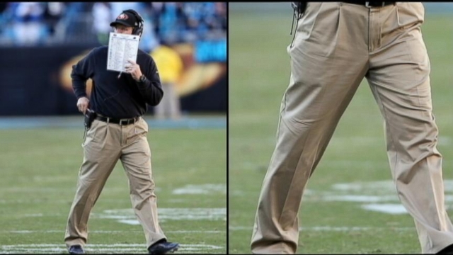 Video Super Bowl 2014 49er S Jim Harbaugh Called Out For Fashion Faux Pas Abc News