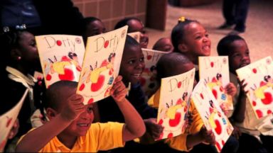 VIDEO: The Disney Literacy Campaign provides new books to children in need.