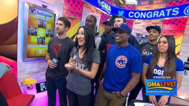 VIDEO: 'MLB Fan Cave' Dwellers Stop by 'GMA Live' 