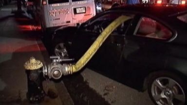 VIDEO: Why You Shouldn't Park in Front of a Fire Hydrant