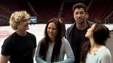 VIDEO: Maks, Sharna, Meryl, and Charlie reveal what really goes down in the ballroom.