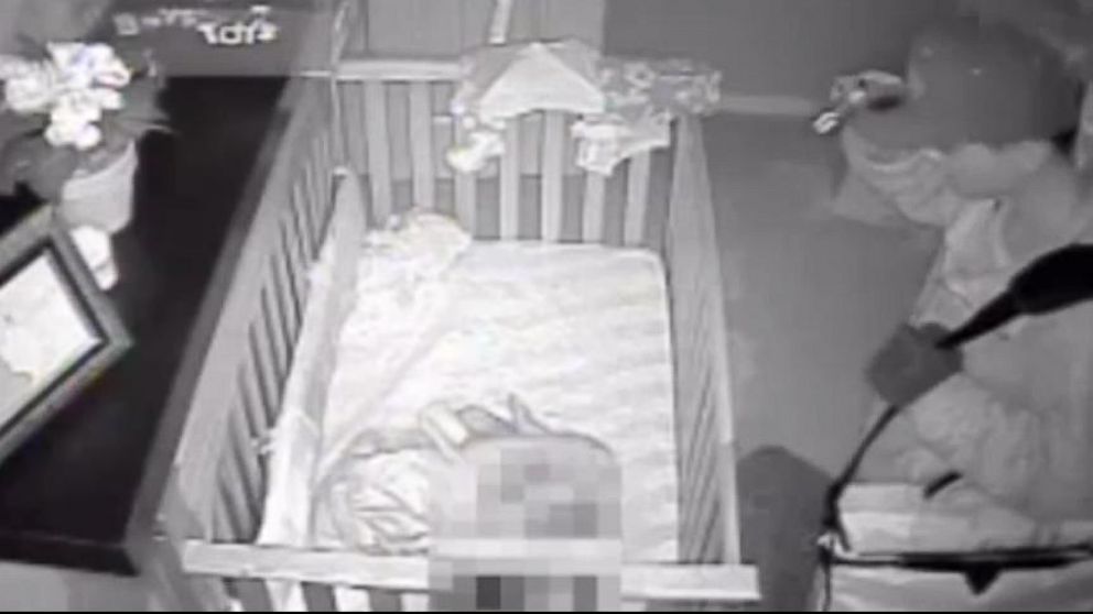 Burglar Caught on Tape Creeping in Baby's Room Video - ABC News