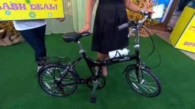 VIDEO: Only "GMA" viewers can score this foldable bike for 50 percent off.