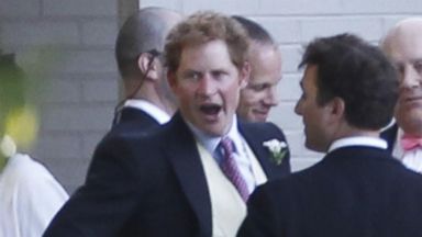 VIDEO: Prince Harry Struggles to Keep Up With the Party