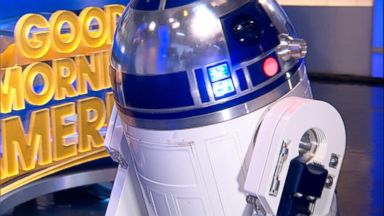 VIDEO: R2-D2 Celebrates 'Star Wars' Day with GMA