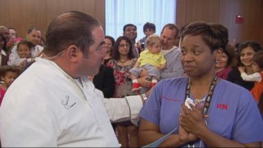 VIDEO: Famed chef surprise's one very deserving mom with a special meal.