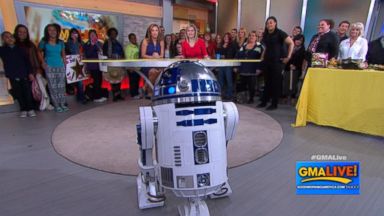 VIDEO: R2D2: 'Beep, Bop, Whoaaaaaaa!'