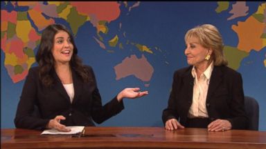 VIDEO: Barbara Walters Spoofs Her Years of Excellence on 'SNL'