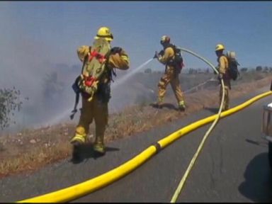 VIDEO: Wildfires Sweep Through California