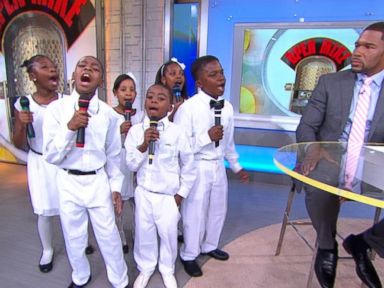 VIDEO: The 'Believe Kids Group' Performs Musical Skit on 'GMA' Six kids who overcame big challenges will perform at the "Garden of Dreams" talent show at Radio City Music Hall.