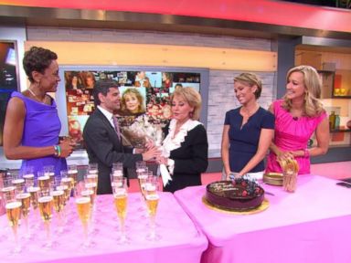 VIDEO: 'GMA' Says Goodbye to Barbara Walters