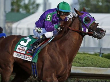 VIDEO: The favored horse is only one race away from the first Triple Crown Victory in 36 years.