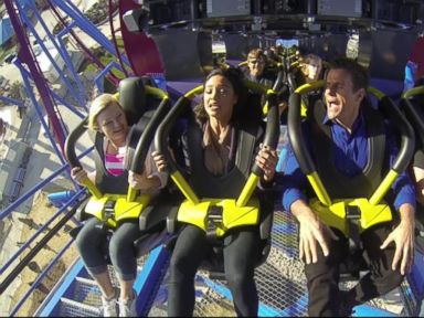 VIDEO: New Roller Coaster Debuts at Kings Island