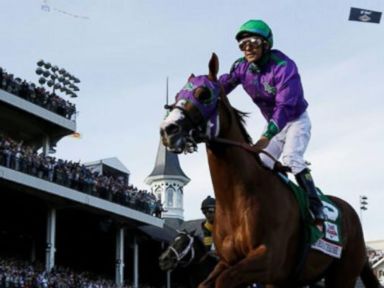 VIDEO: Jockey Victor Espinoza reveals how "America's horse" is getting ready for the big race.