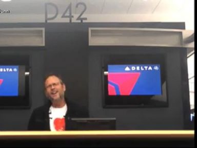 VIDEO: 'All by Myself' Airport Lip-Sync Goes Viral 