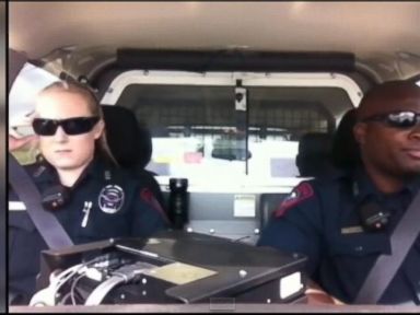 VIDEO: Two cops from Texas belted out a Katy Perry hit while driving.