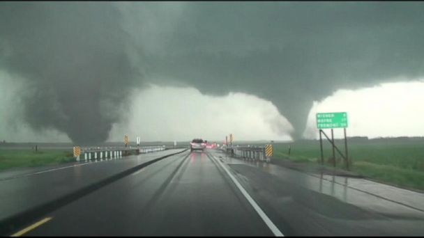 Video Double-Tornado Rips Through Nebraska - ABC News