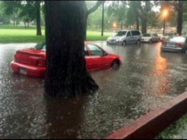 VIDEO: Three inches of rain per hour fell in Texas, state of emergency called after Minnesota mudslides.