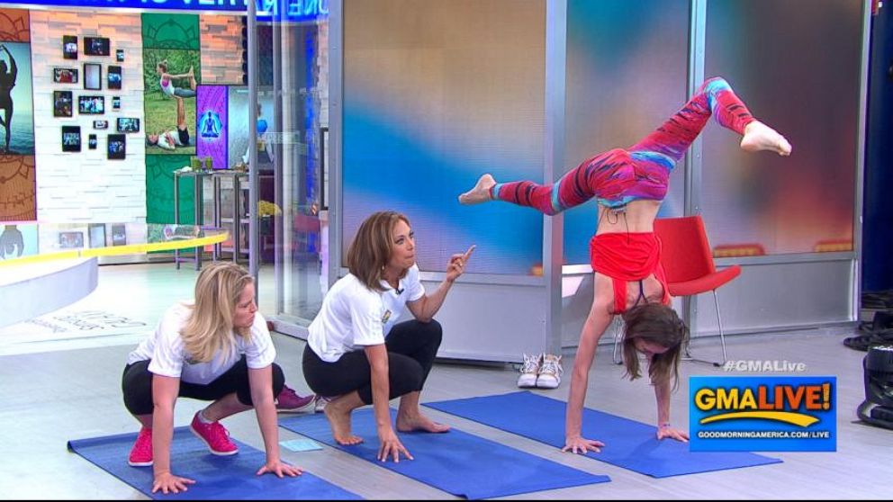 Tara Stiles Shows How Yoga Can Help You Stay Fit Video Abc News