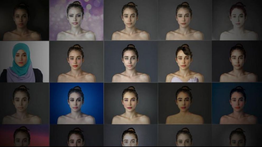 Selfies of Esther Honig Digitally Altered Around World Examine Global ...