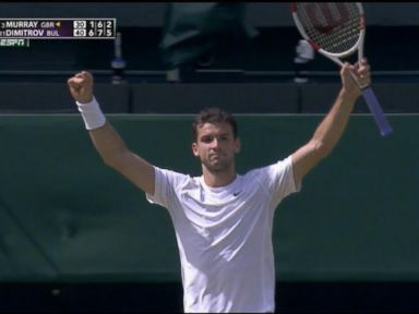 VIDEO: Defending Wimbledon Champ Defeated