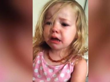 VIDEO: Little Girl Distraught That Daddy 'Got Her Nose'