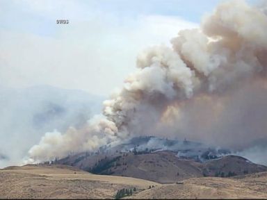 VIDEO: Drone footage reveals the swath of devastation caused by the fire.