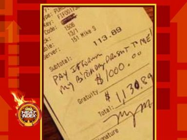 VIDEO: NY Diner Leaves $1,000 Tip