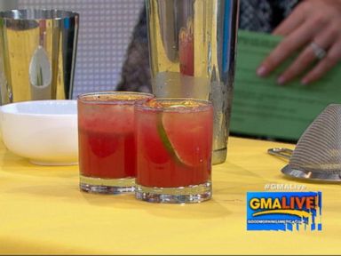 VIDEO: ABC News' Rebecca Jarvis and Tory Johnson enjoy cool mocktails for the hot summer.