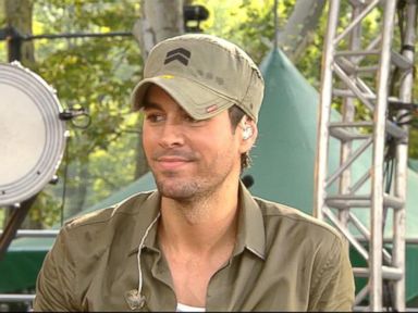 VIDEO: Vocal star Enrique Iglesias discusses collaborations and other aspects of his new album.