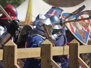 VIDEO: In Medieval Combat, Knights Battle For Glory