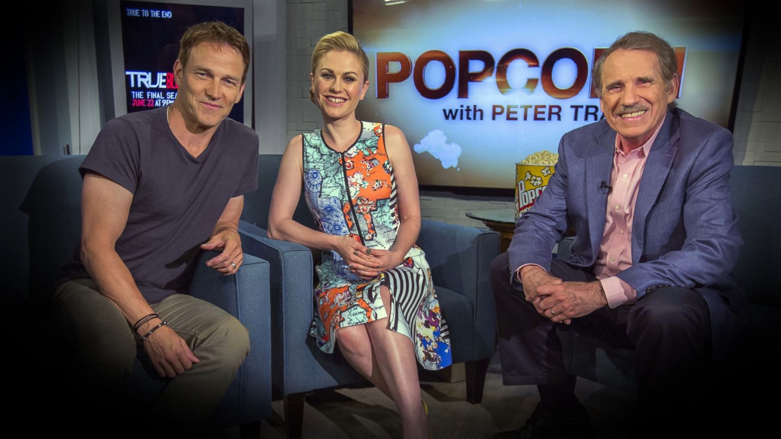 True Blood Series Finale Interview with Ana Paquin, Stephen Moyer 2014 ...