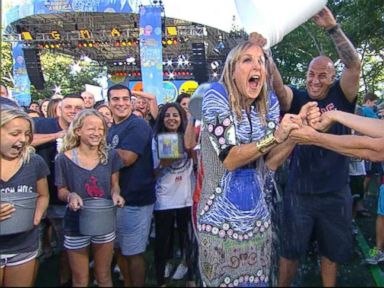 VIDEO: 'GMA' Takes the Plunge in Ice Bucket Challenge for ALS