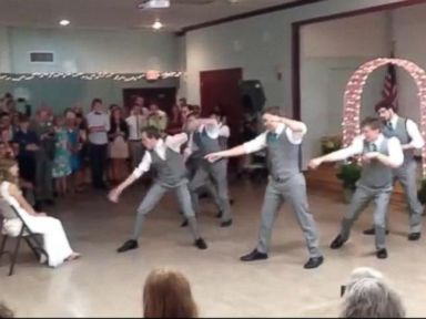 VIDEO: Groomsmen Serenade Bride With Surprise One Direction Dance