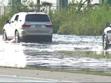 VIDEO: Flash flood warnings have been issued throughout the Midwest.