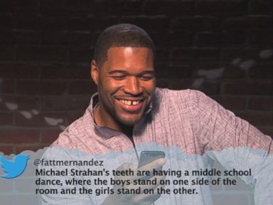 VIDEO: See Michael Strahan Read Mean Tweet