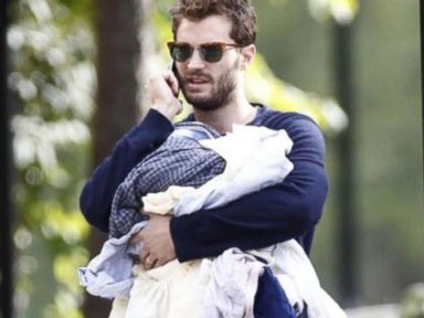 VIDEO: Jamie Dornan's 50 Shades of...Laundry